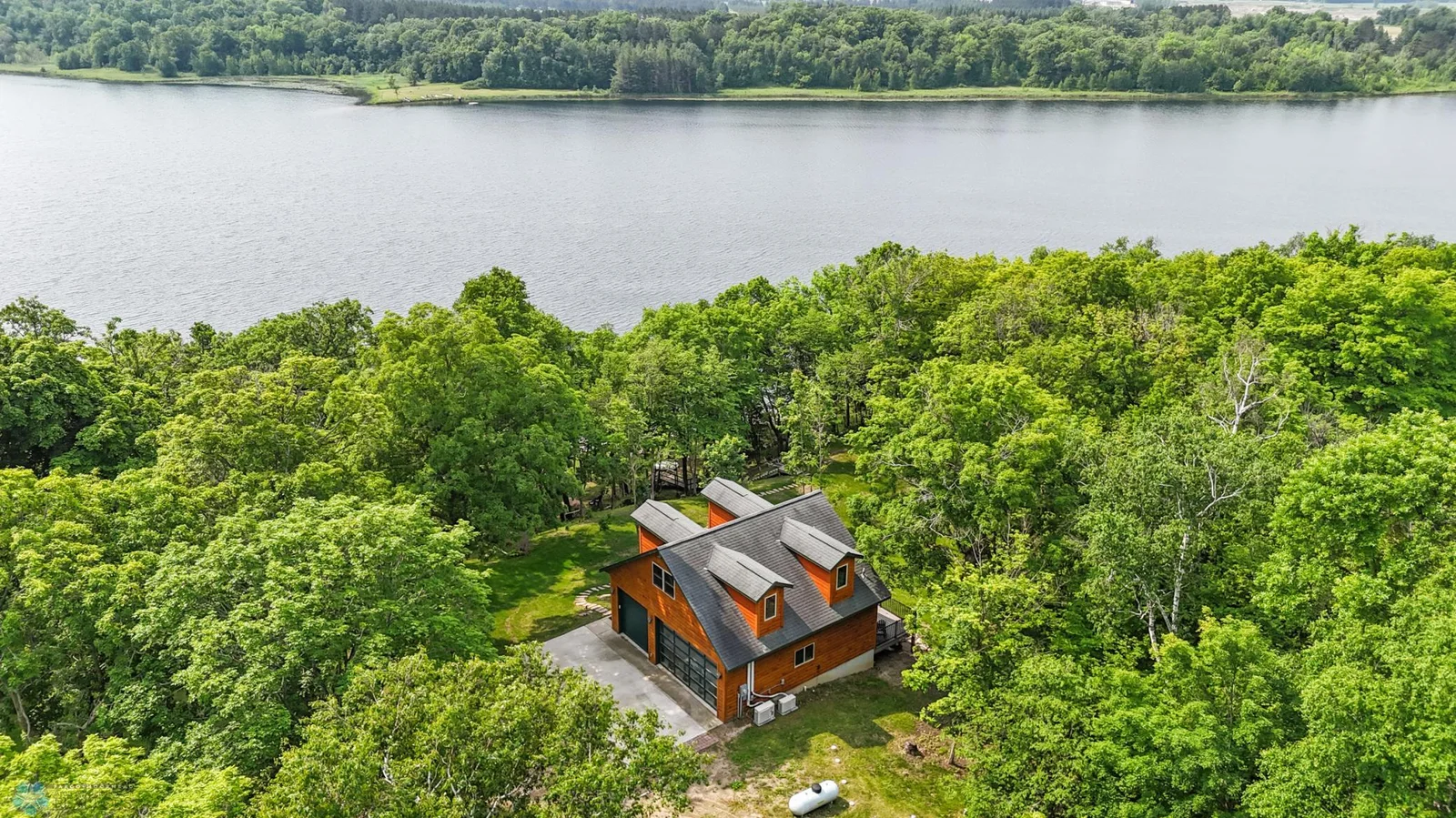 Areal view of Cabin