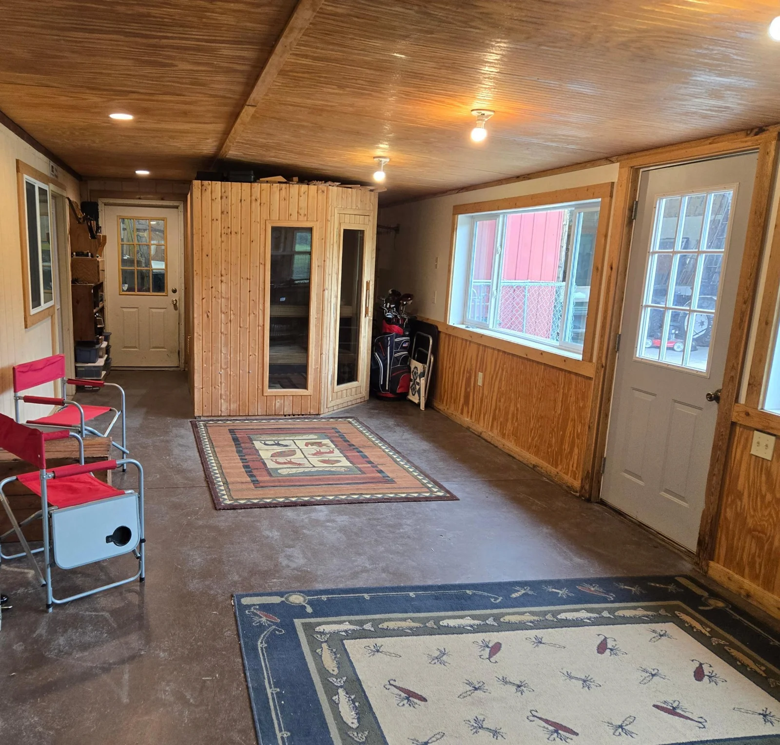 Breezeway with Sauna