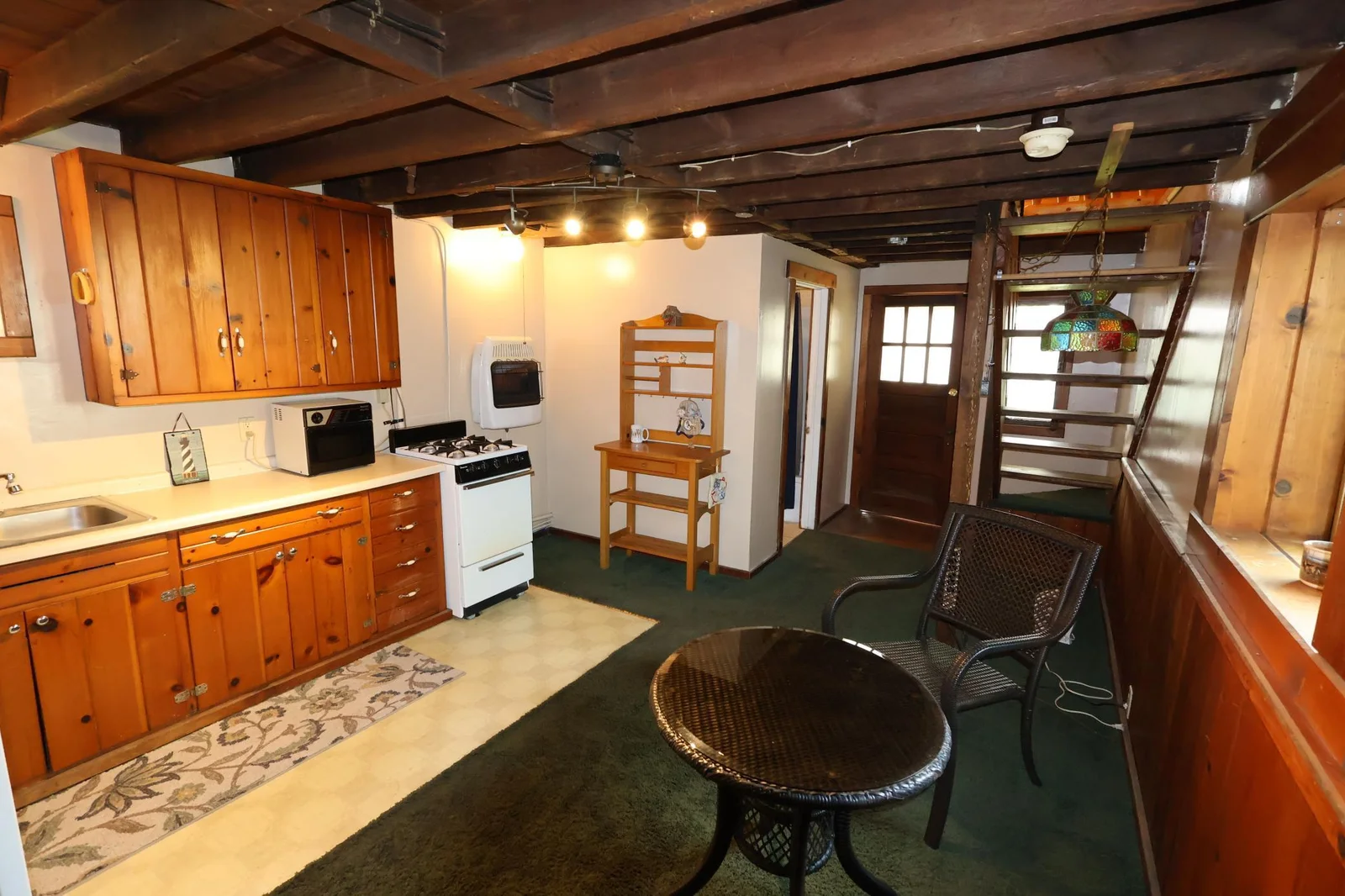 Cabin 2- open kitchen dining..JPG