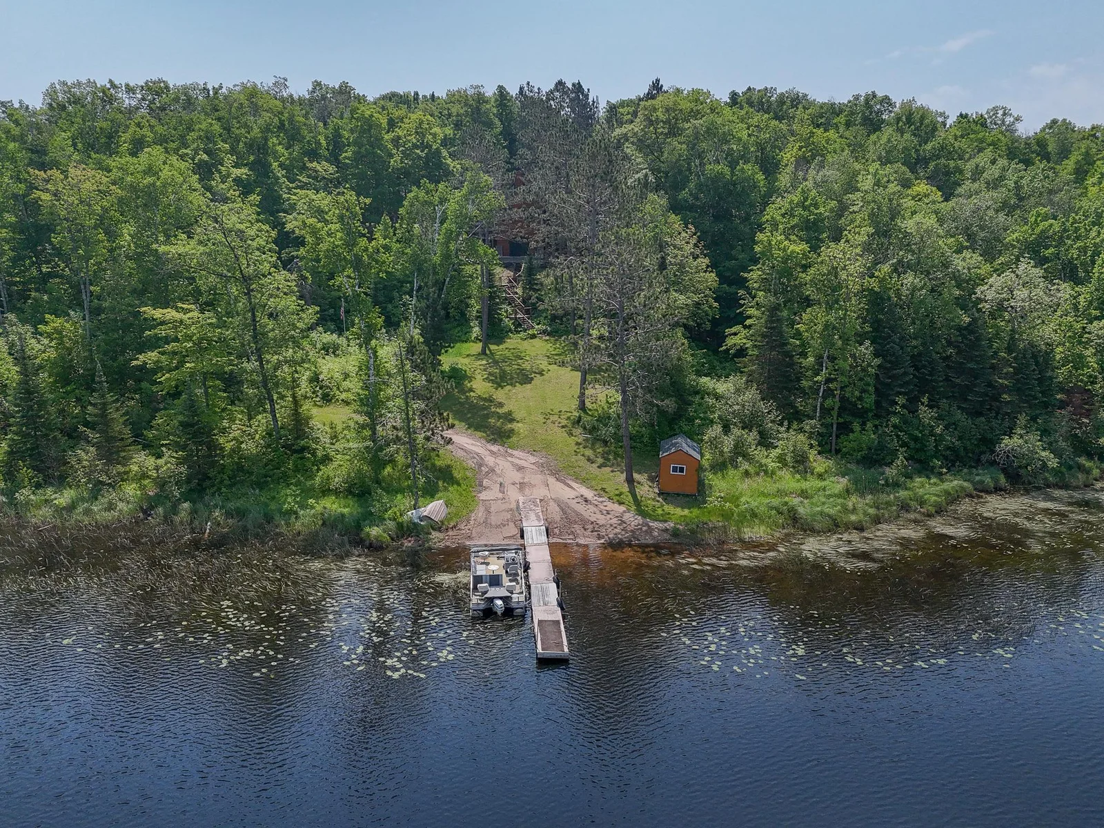 Aerial of property