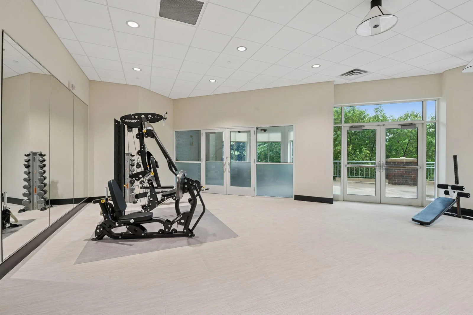 New exercise room