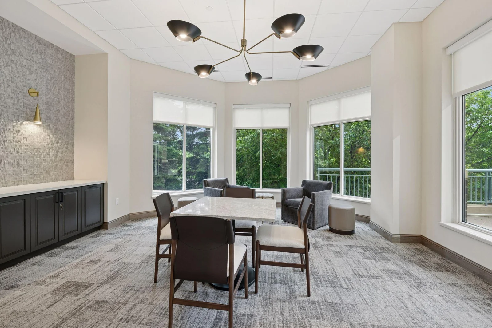 Common rooms are all new