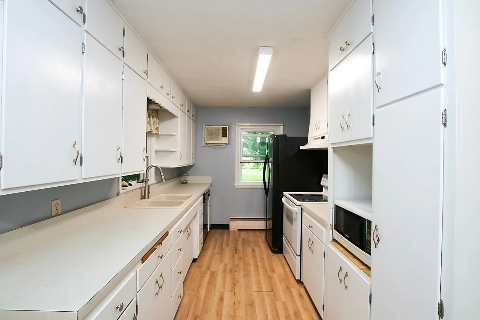 Ample work space in the kitchen with an abundance of storage!