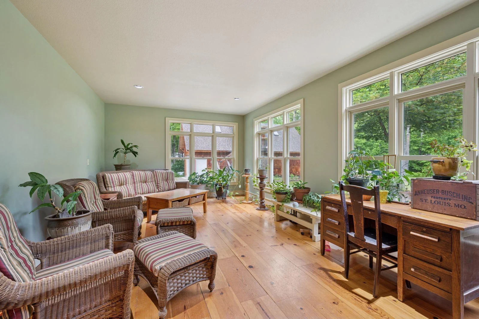 Family Room adjacent to dining area