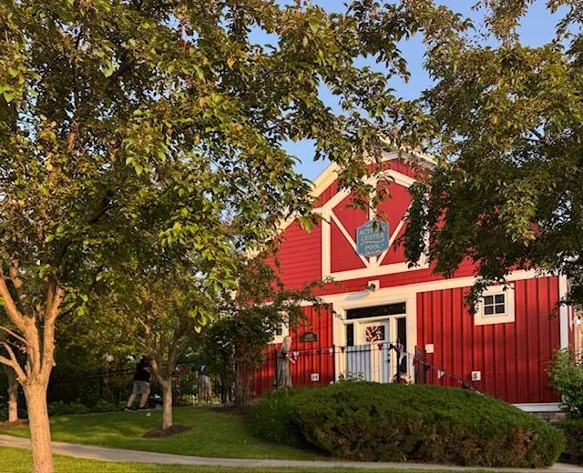 "The Barn" Your resident community center. Pool entrance separate from parking lot.