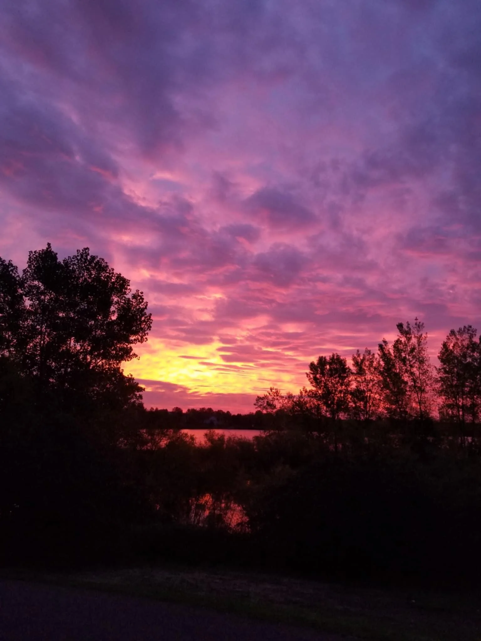 Good morning to east facing sunrises. Special thanks to Lana!