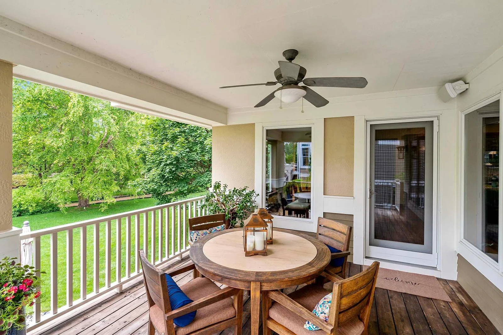 Vintage Covered Deck Space