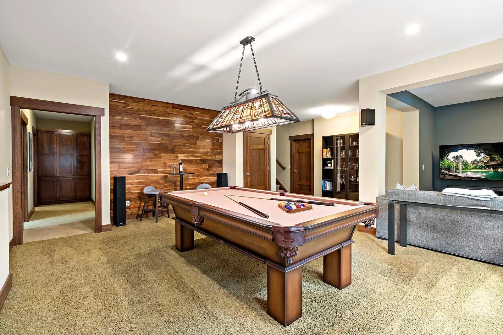 Rarely Seen Acacia Wood Feature Wall