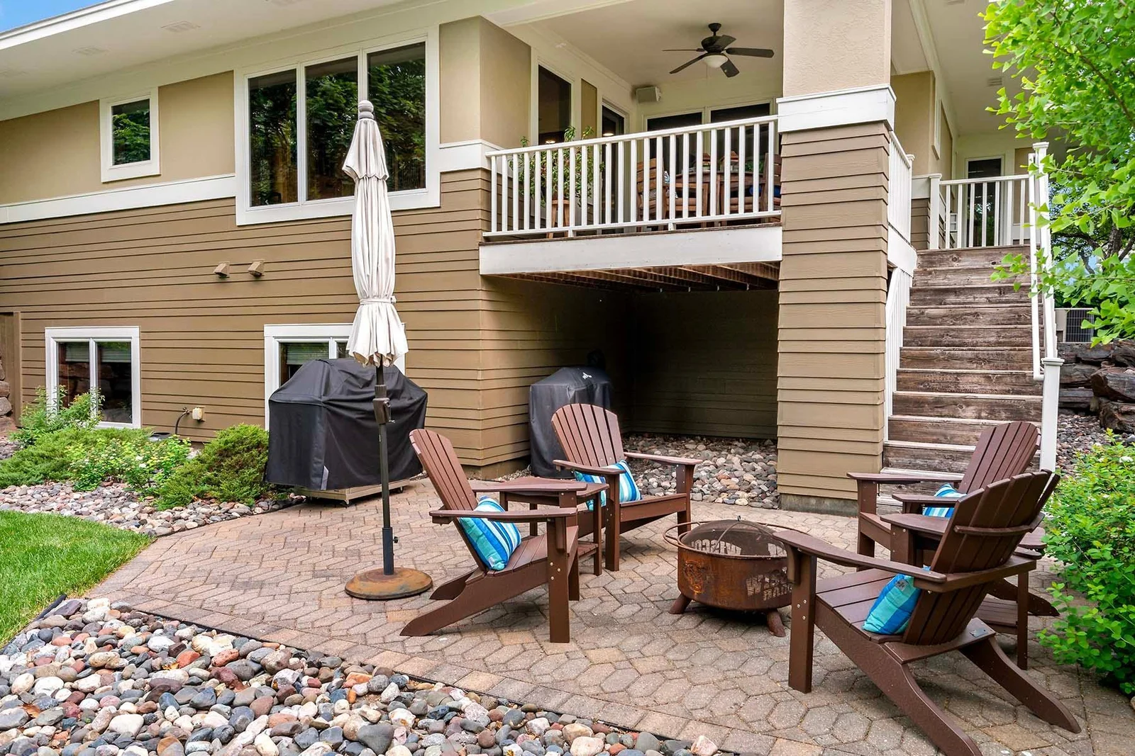 Private Patio Area