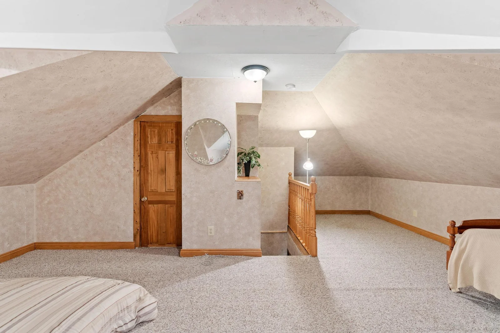 Turn this into a yoga space or a fantastic kids hideaway.