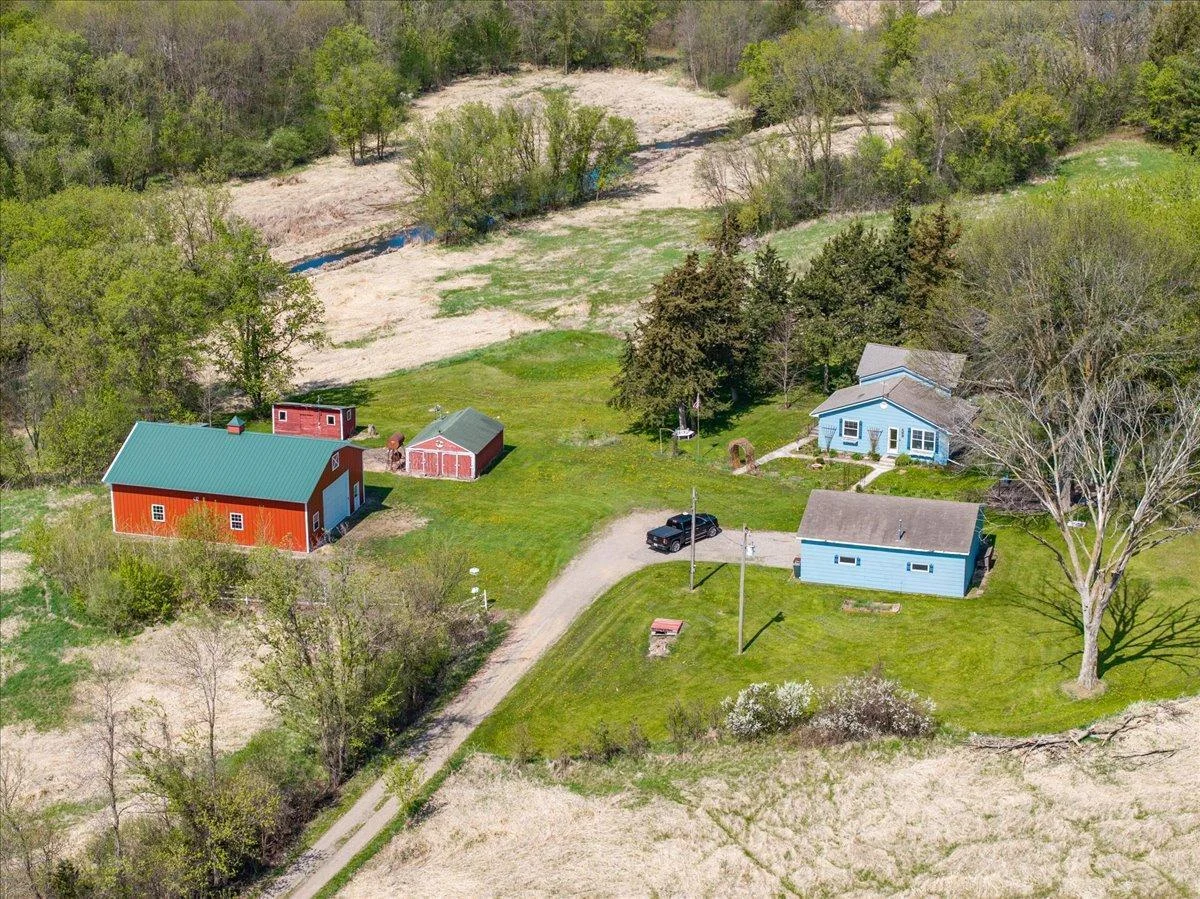 Truly a rare find with 11 acres of land along Painter Creek