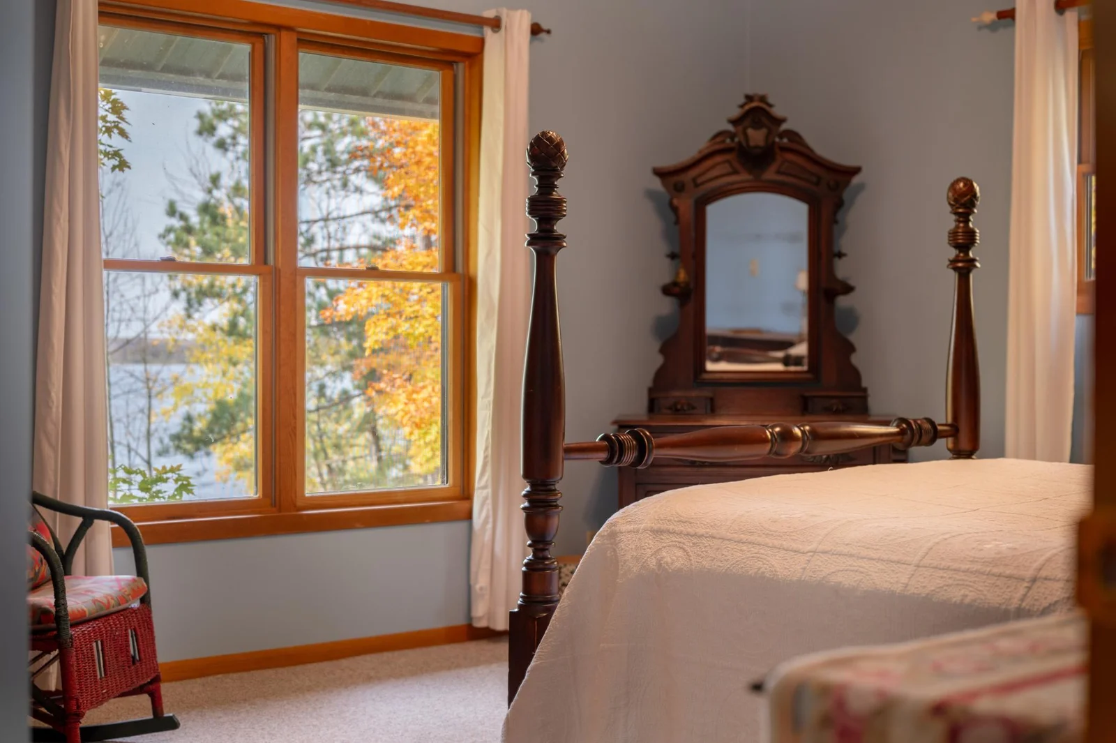 Bedroom 2 with a Lake View