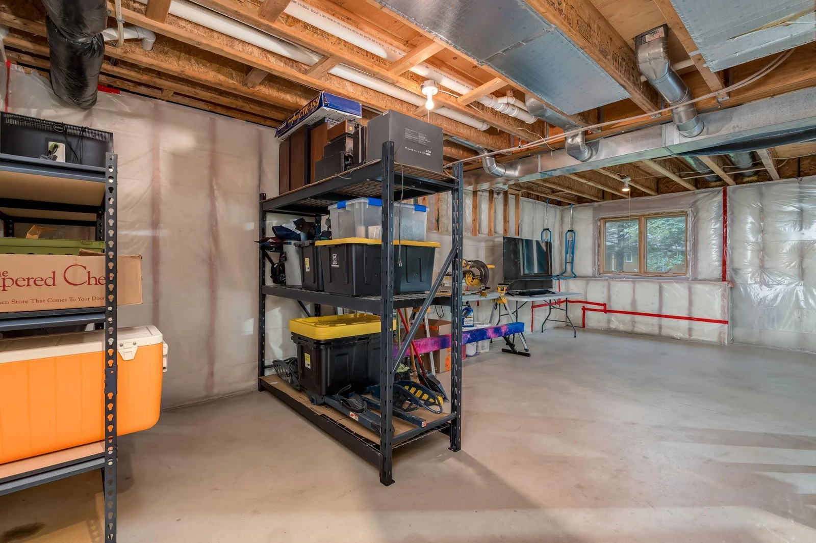 The walkout basement awaits your final finishing touches. Nice 9' ceiling!