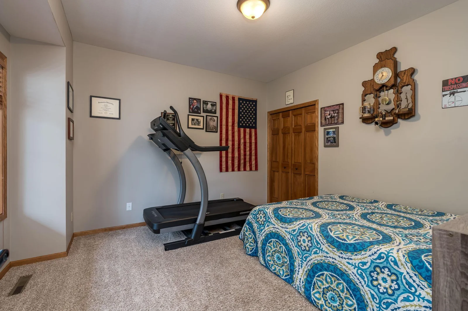 Main floor bedroom could be use as the one of the 6 bedrooms, main floor office, play room or exercise room.