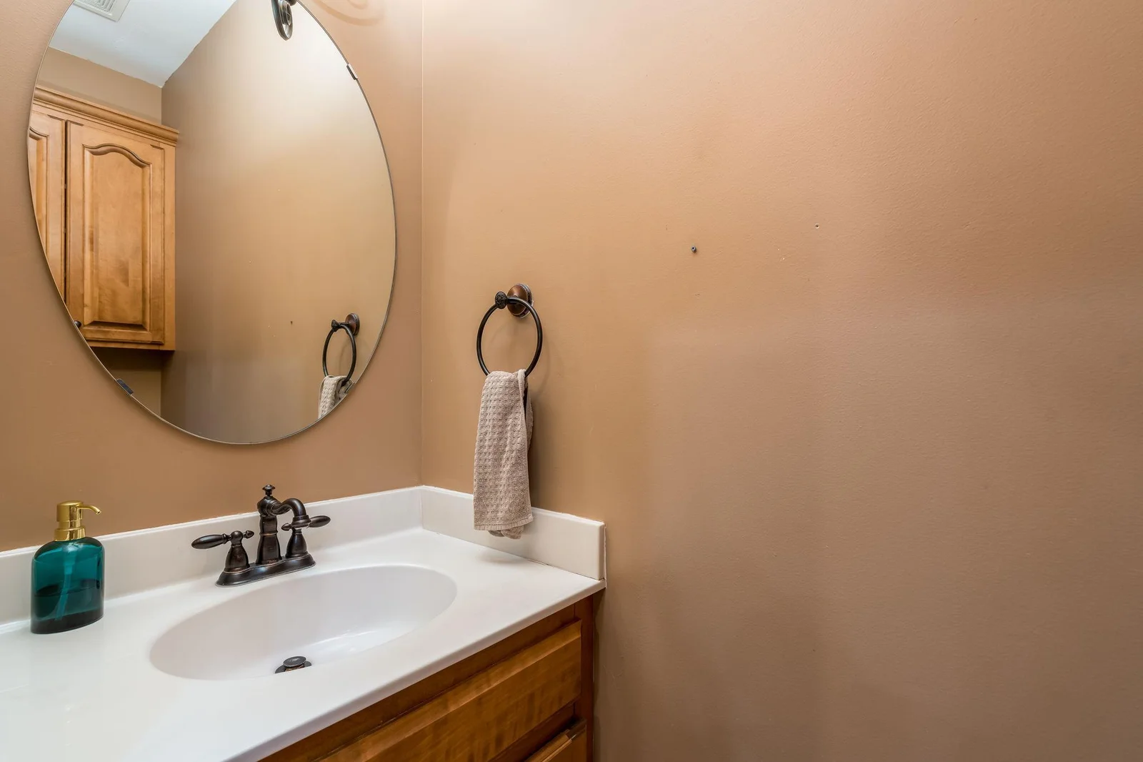 The main floor has 1/2 bath.