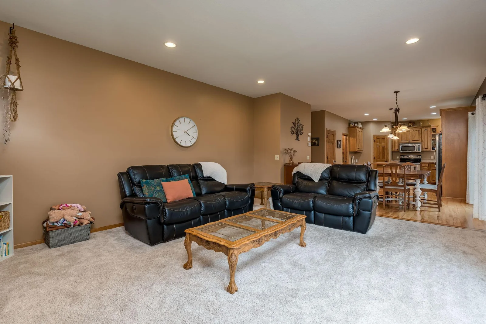 Wonderful open concept makes entertaining fun.