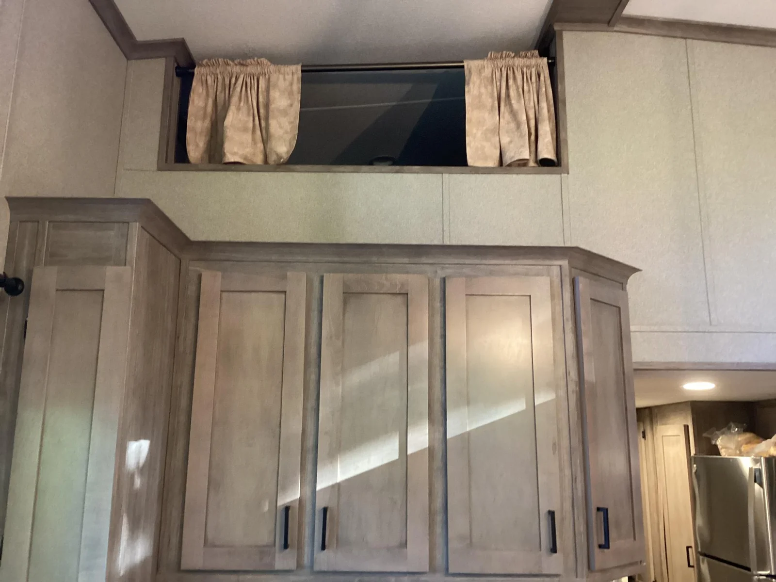 Large cupbords-natural lighting