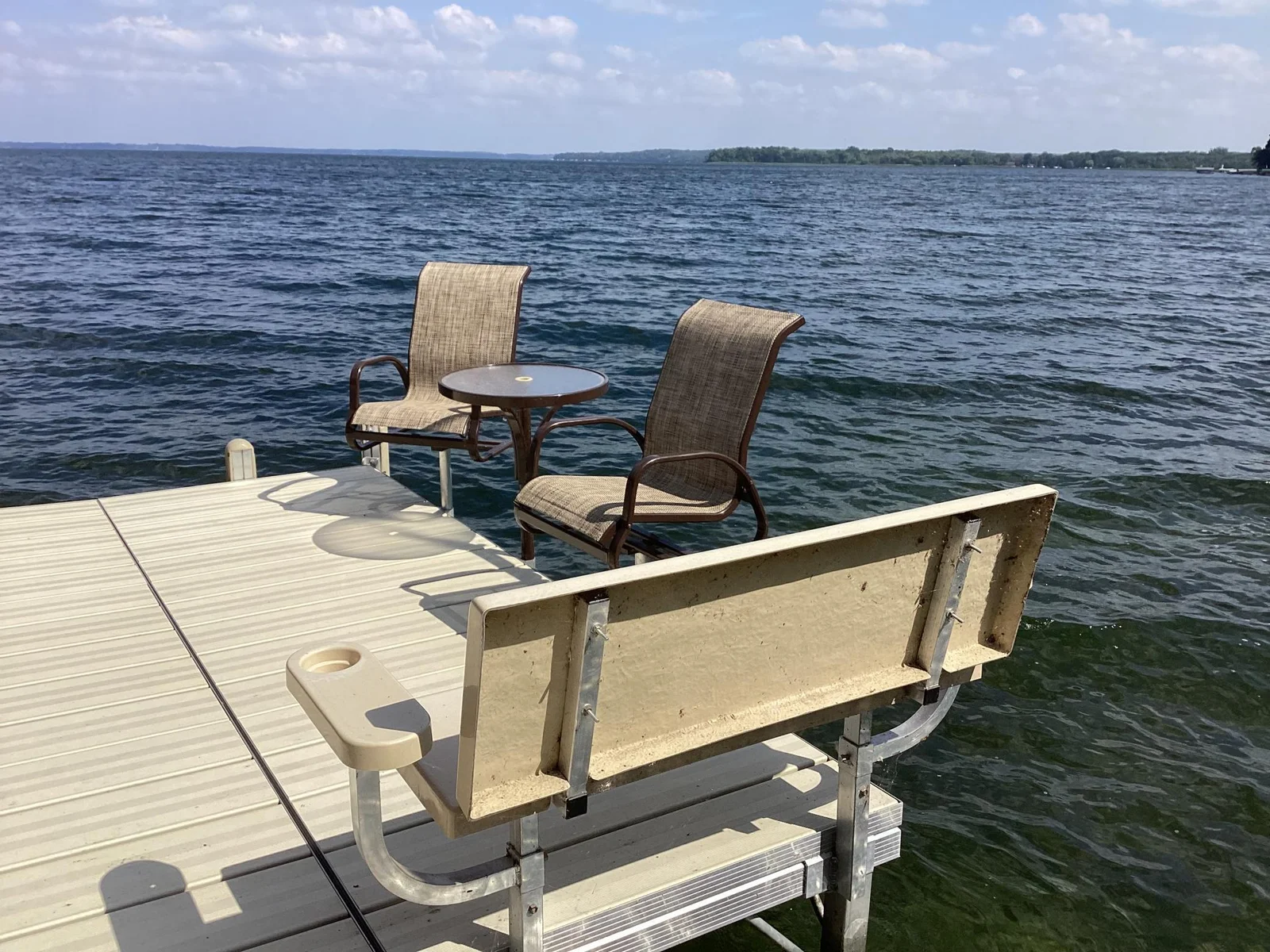 Relax on deck seating