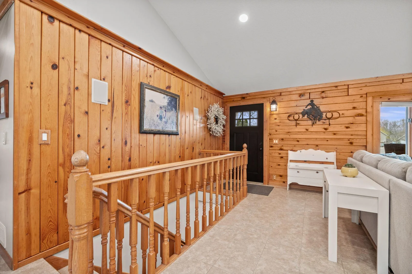 Open Rail to Basement