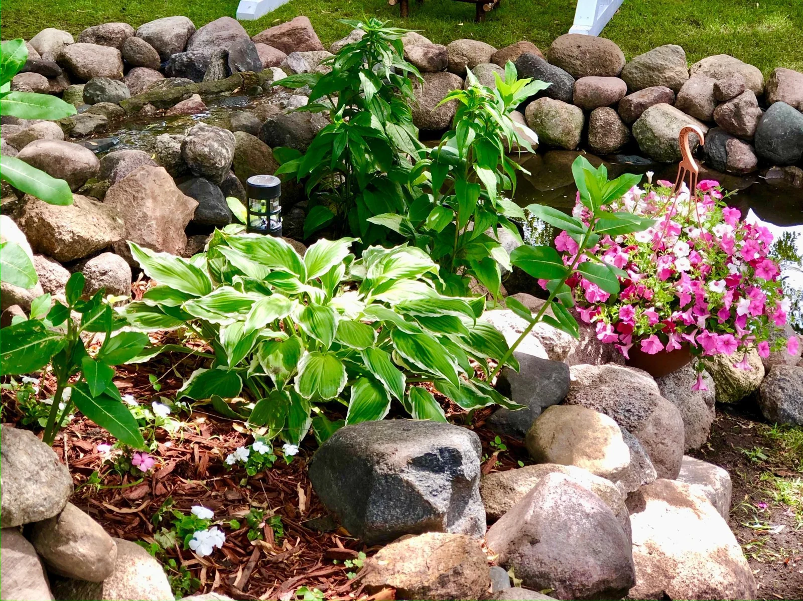 Landscaping with Water Feature
