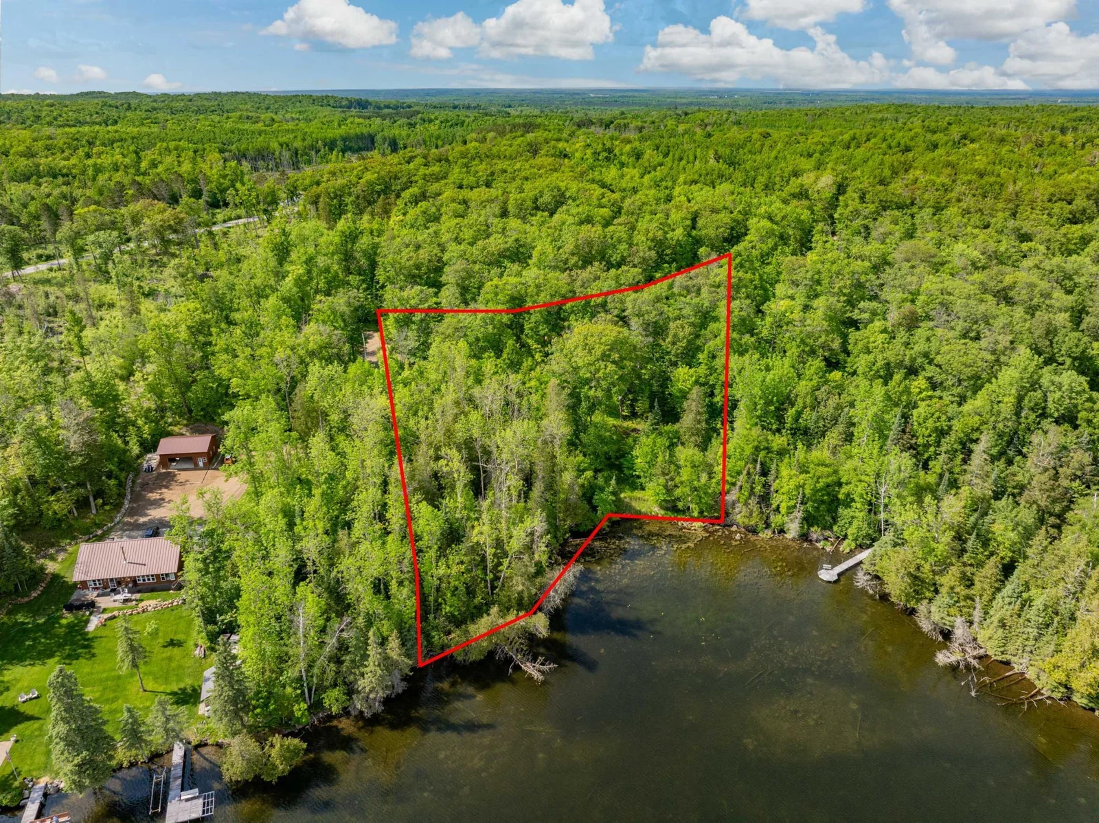 Approximate property lines