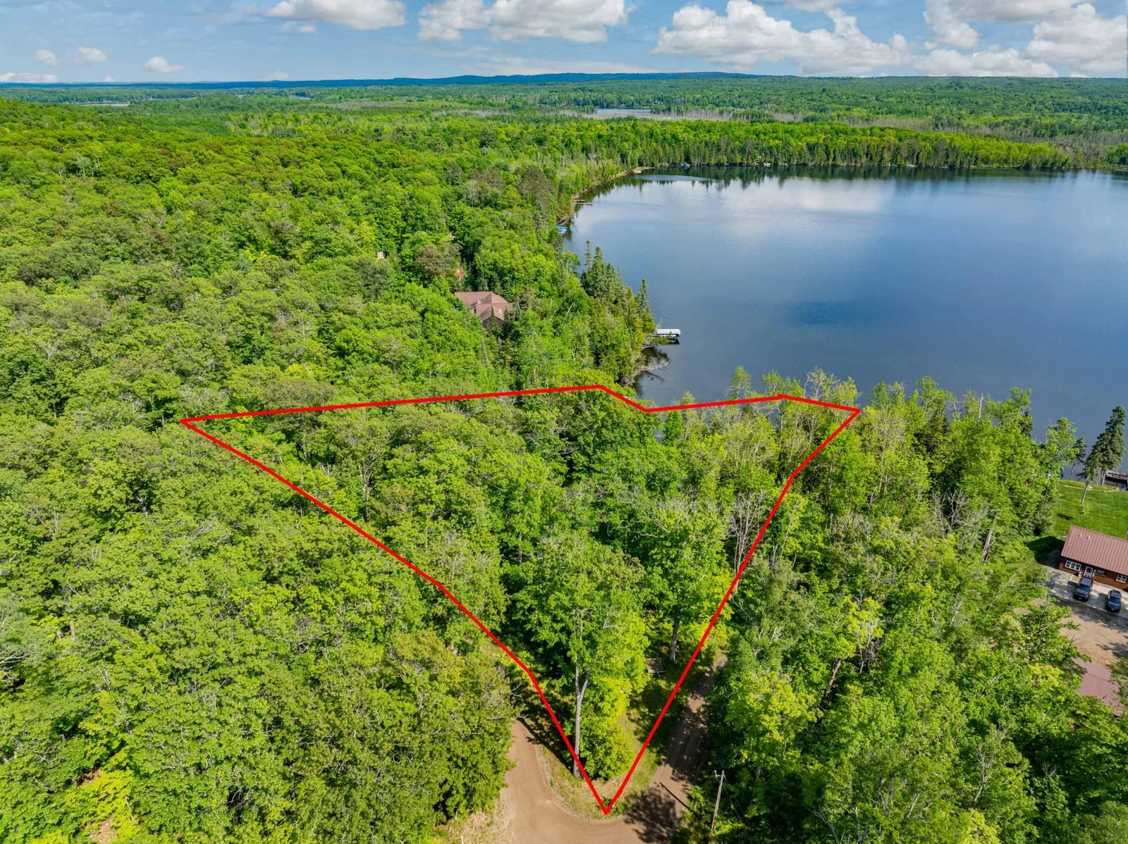 Approximate property lines
