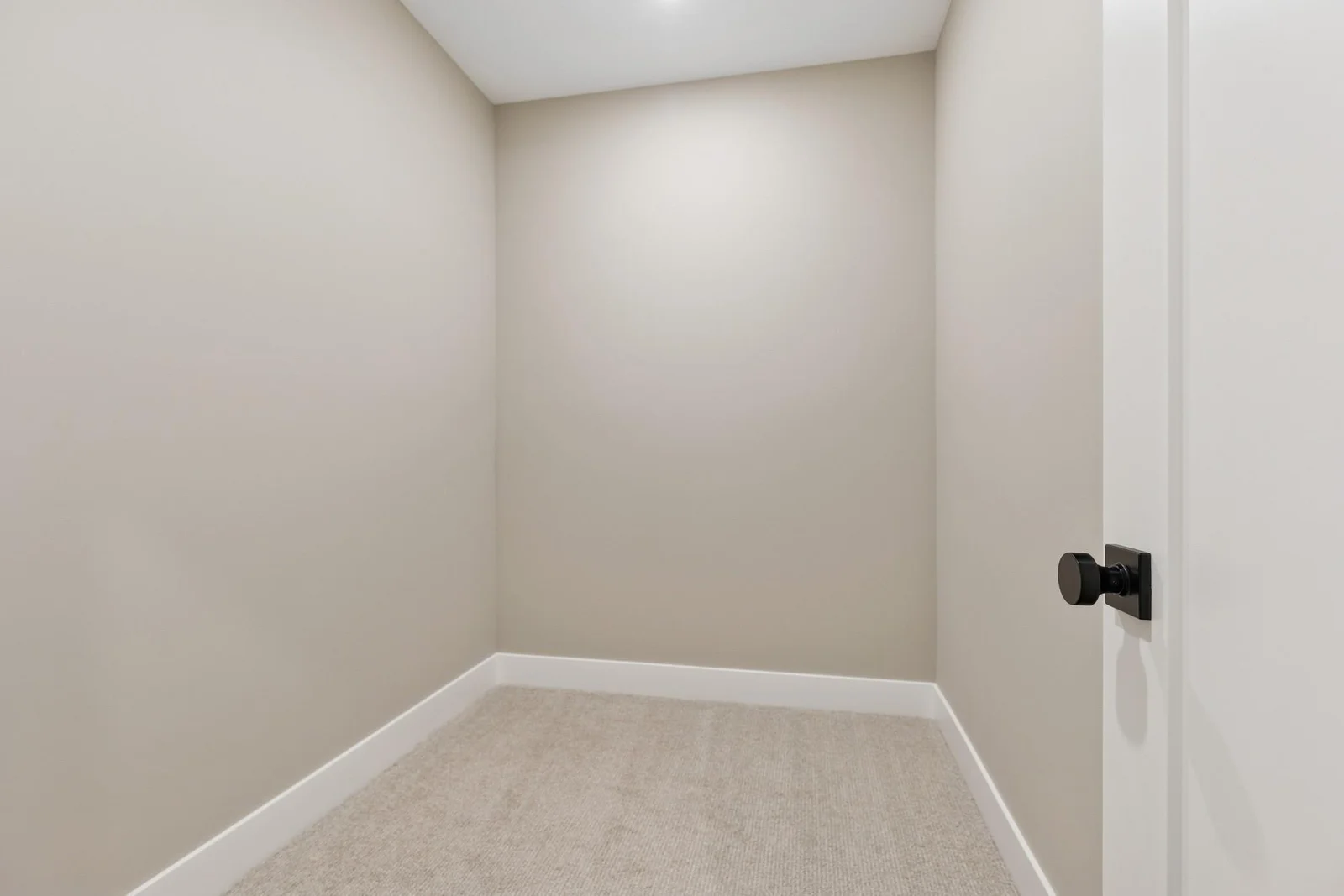 Basement storage room or crafting room.