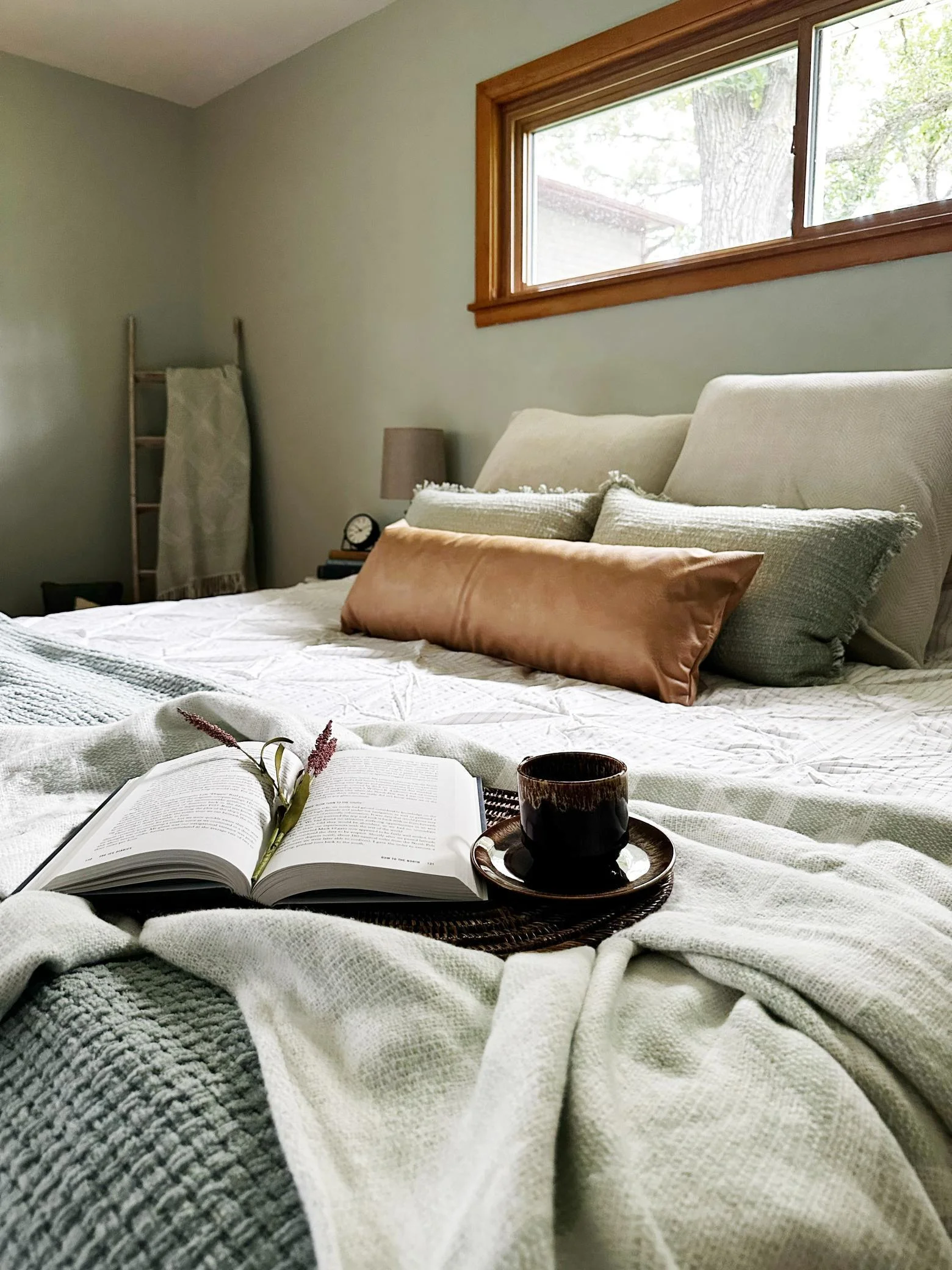 Bedroom 2 staged