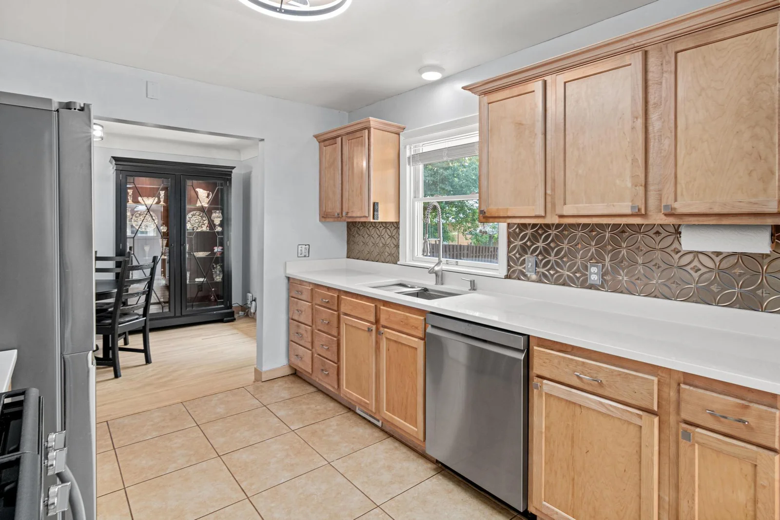 Kitchen with ample counterspace