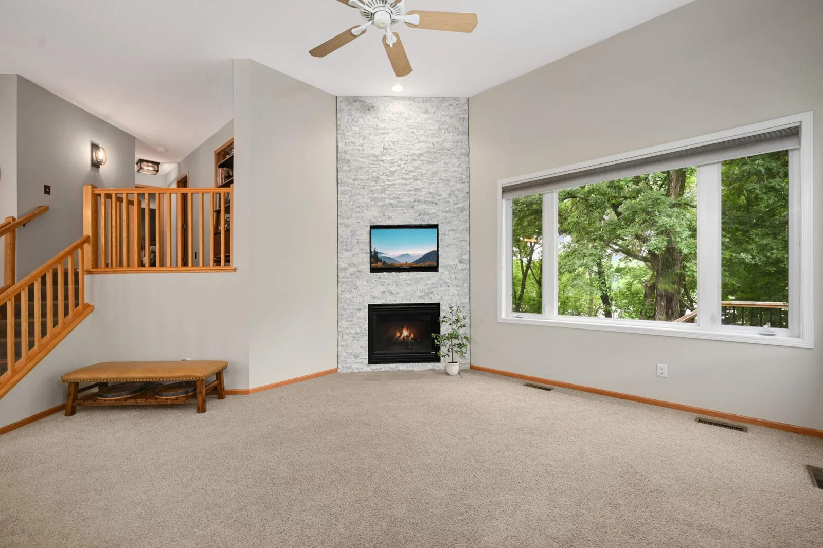 Main-level living room