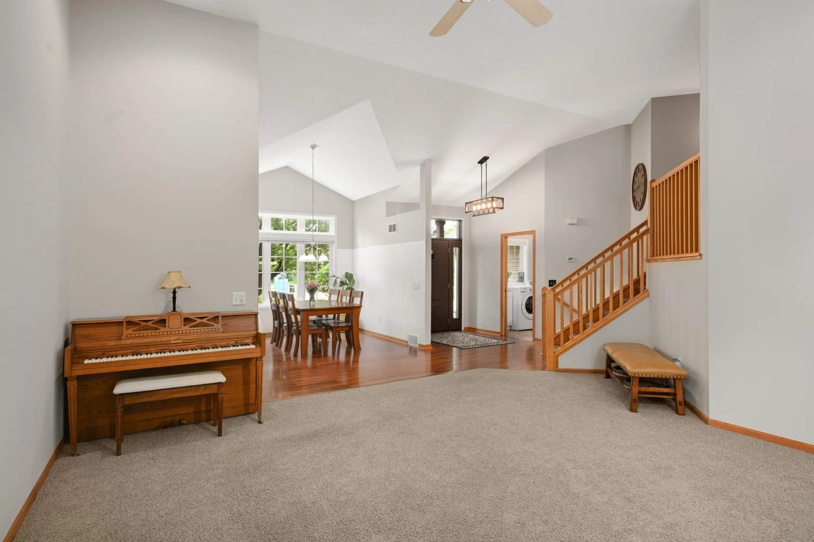 Vaulted ceiling
