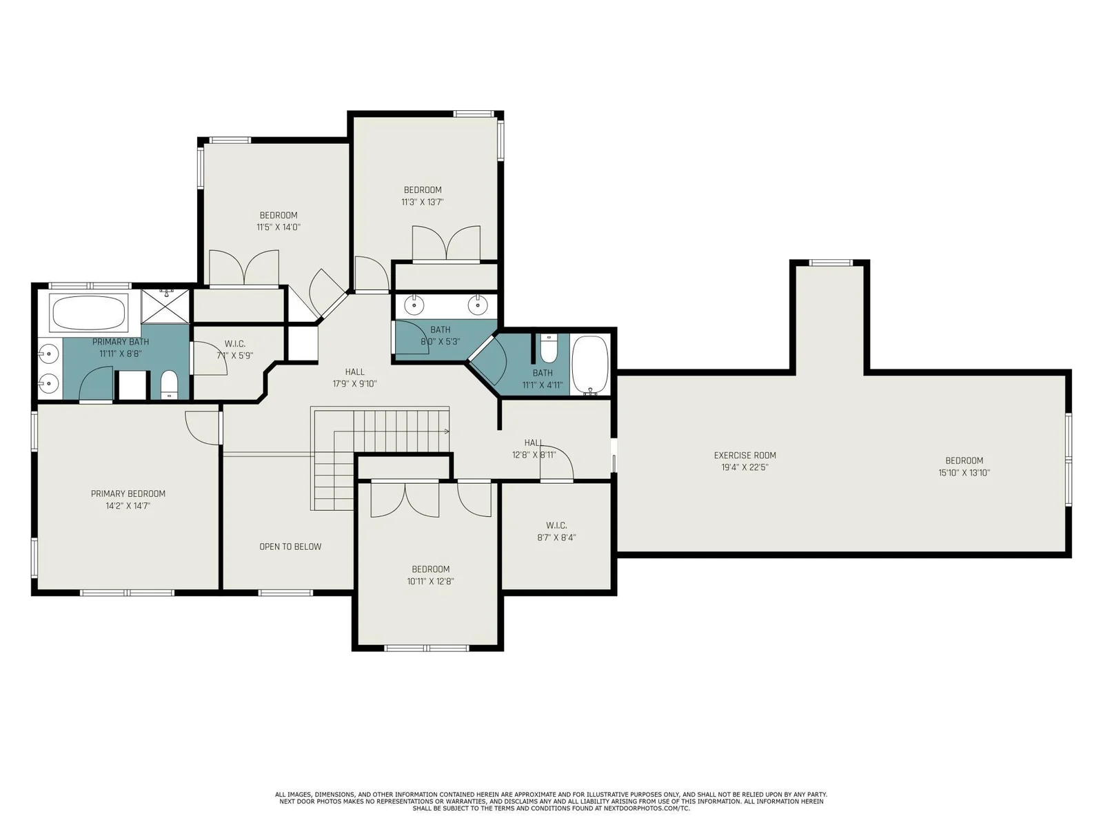 Square footage is approximate.