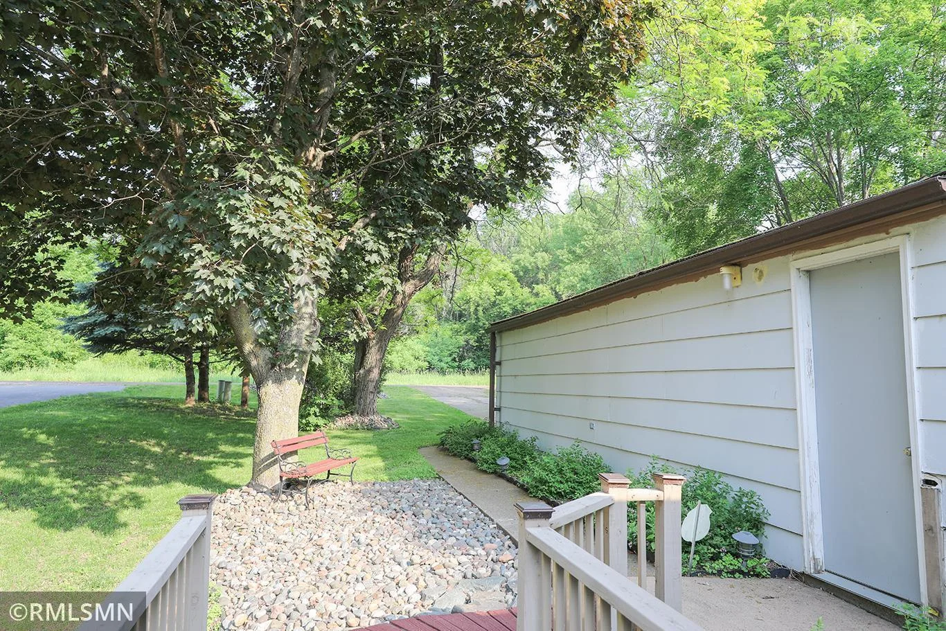 side view of home to the street