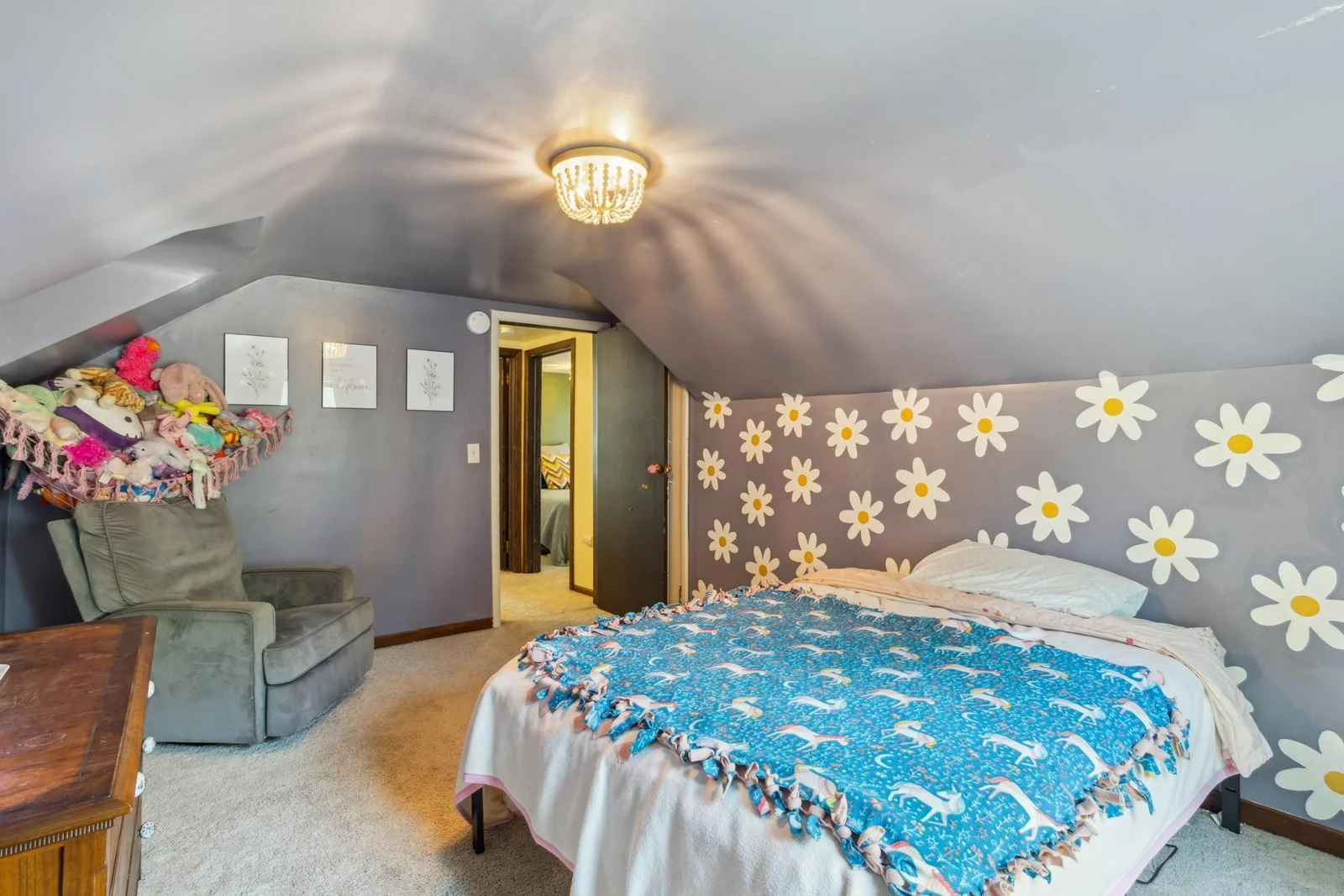 Upper level bedroom