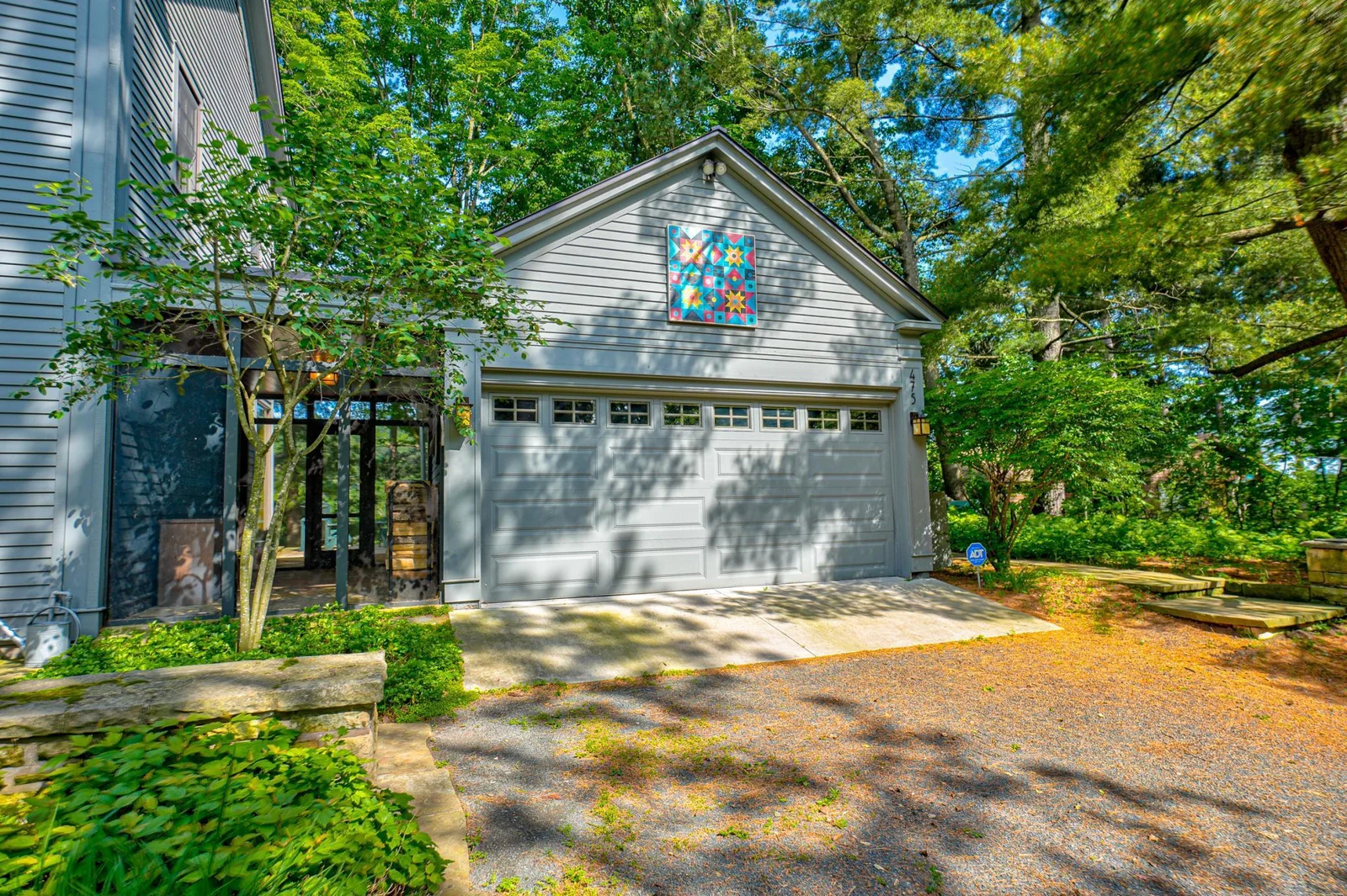 The garage was remodeled in 2015.