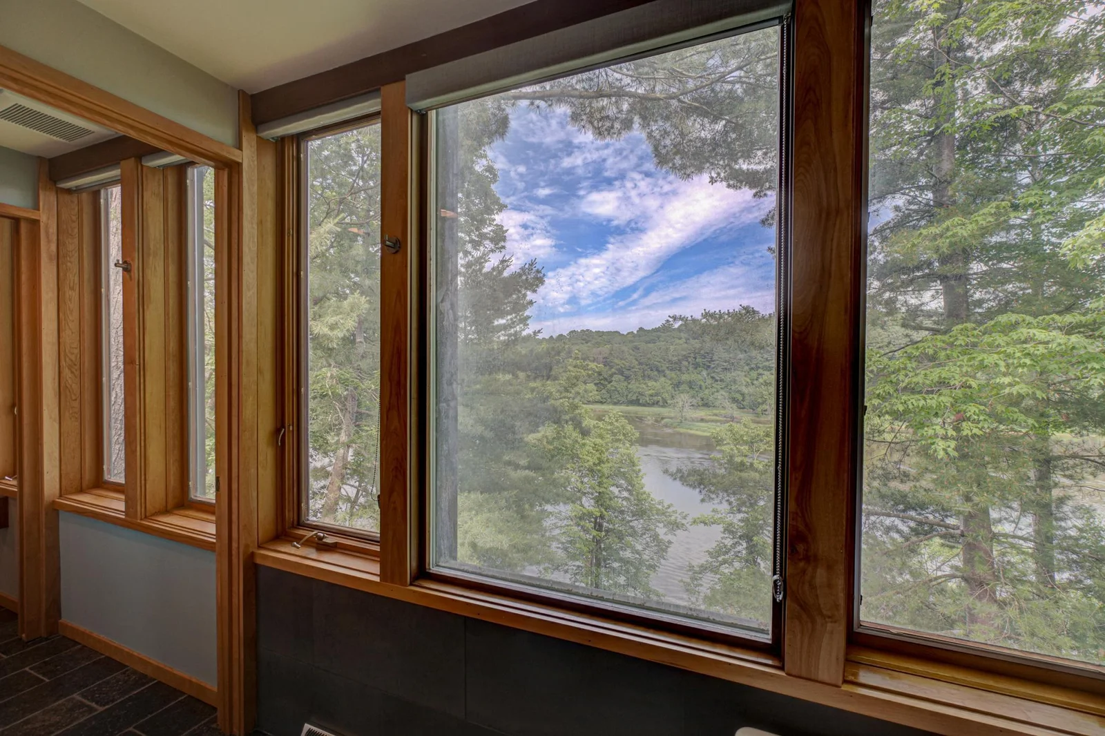 Your view from the shower!
