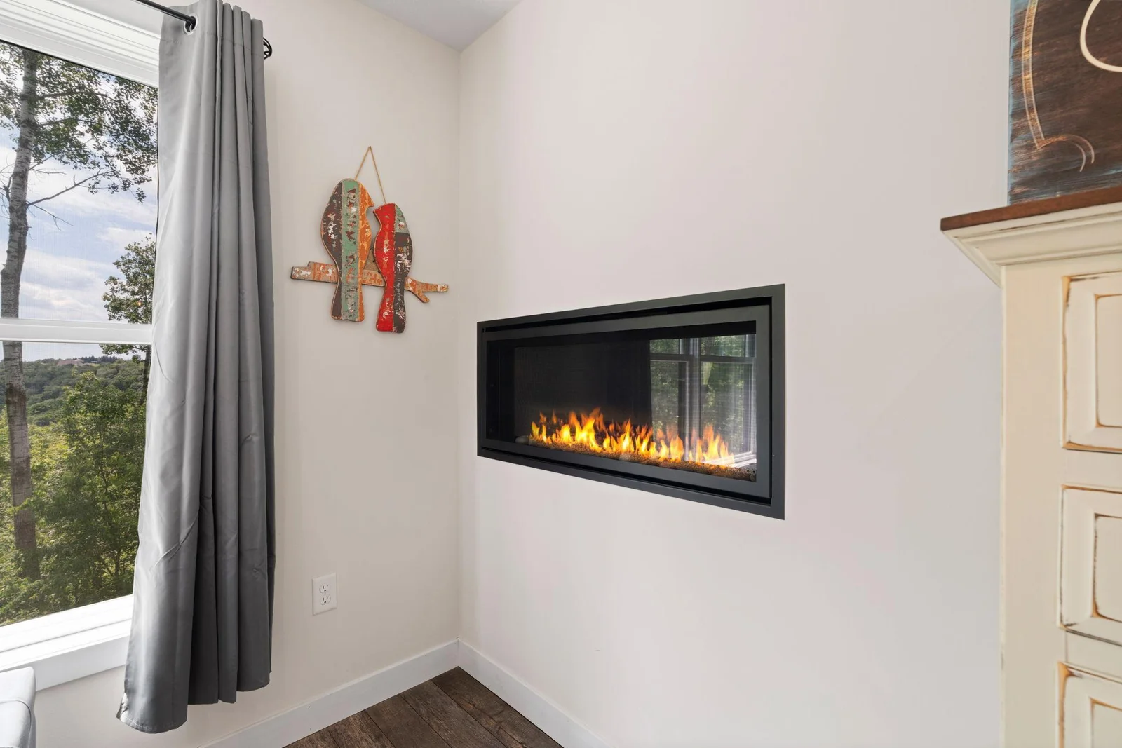 Primary Bedroom Gas Fireplace