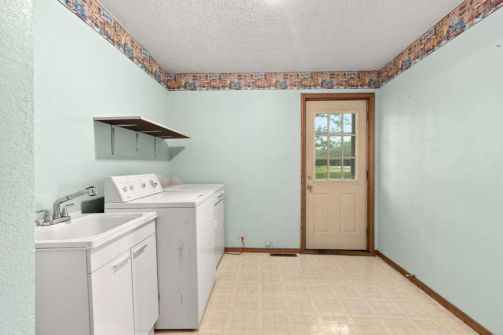 Main floor laundry