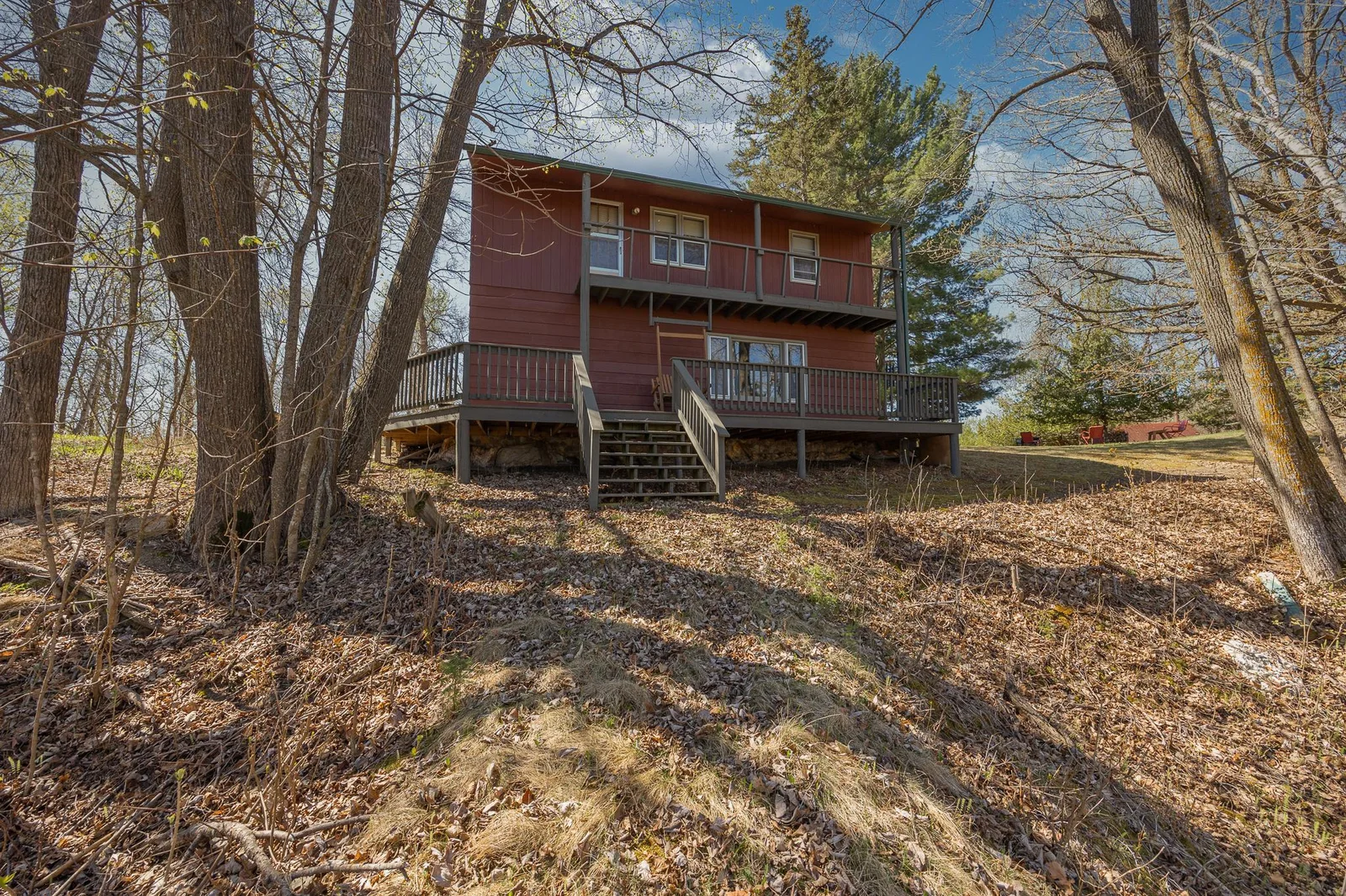 Two level deck