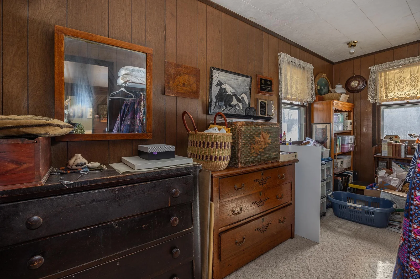 Huge upstairs closet