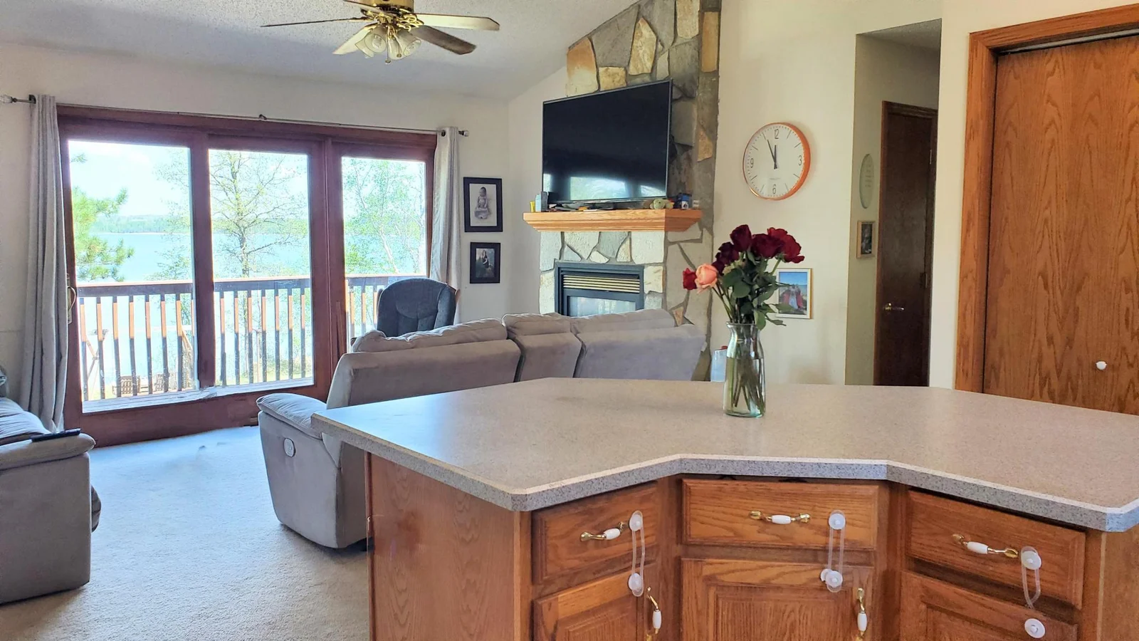 open concept kitchen