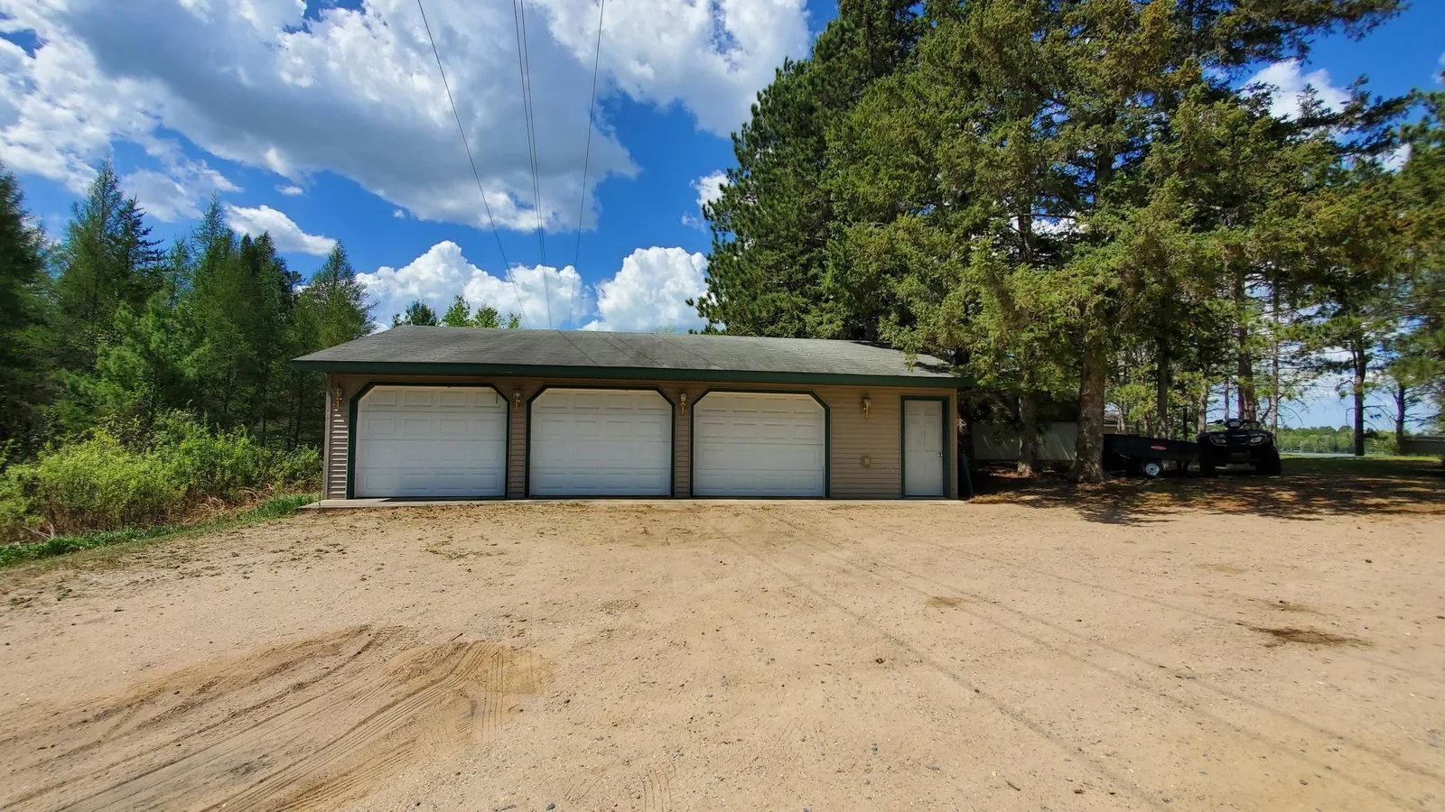 extra 3 car garage