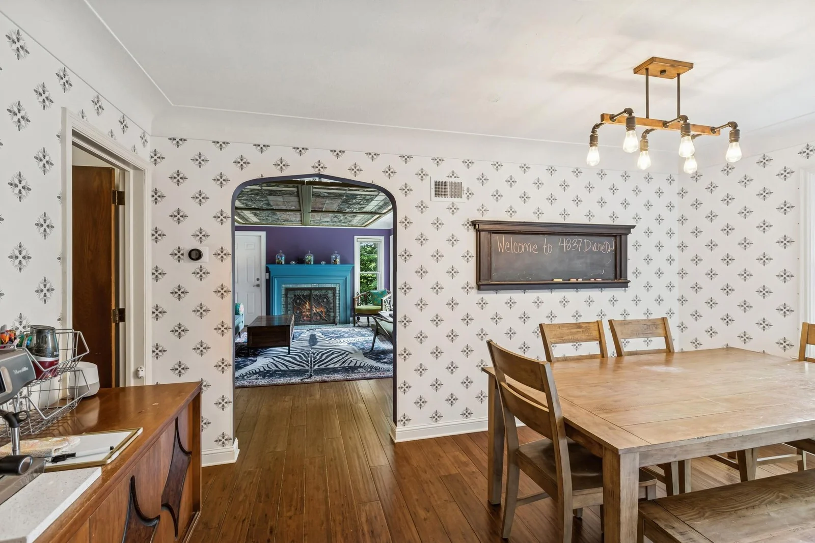 Entry into Dining Room