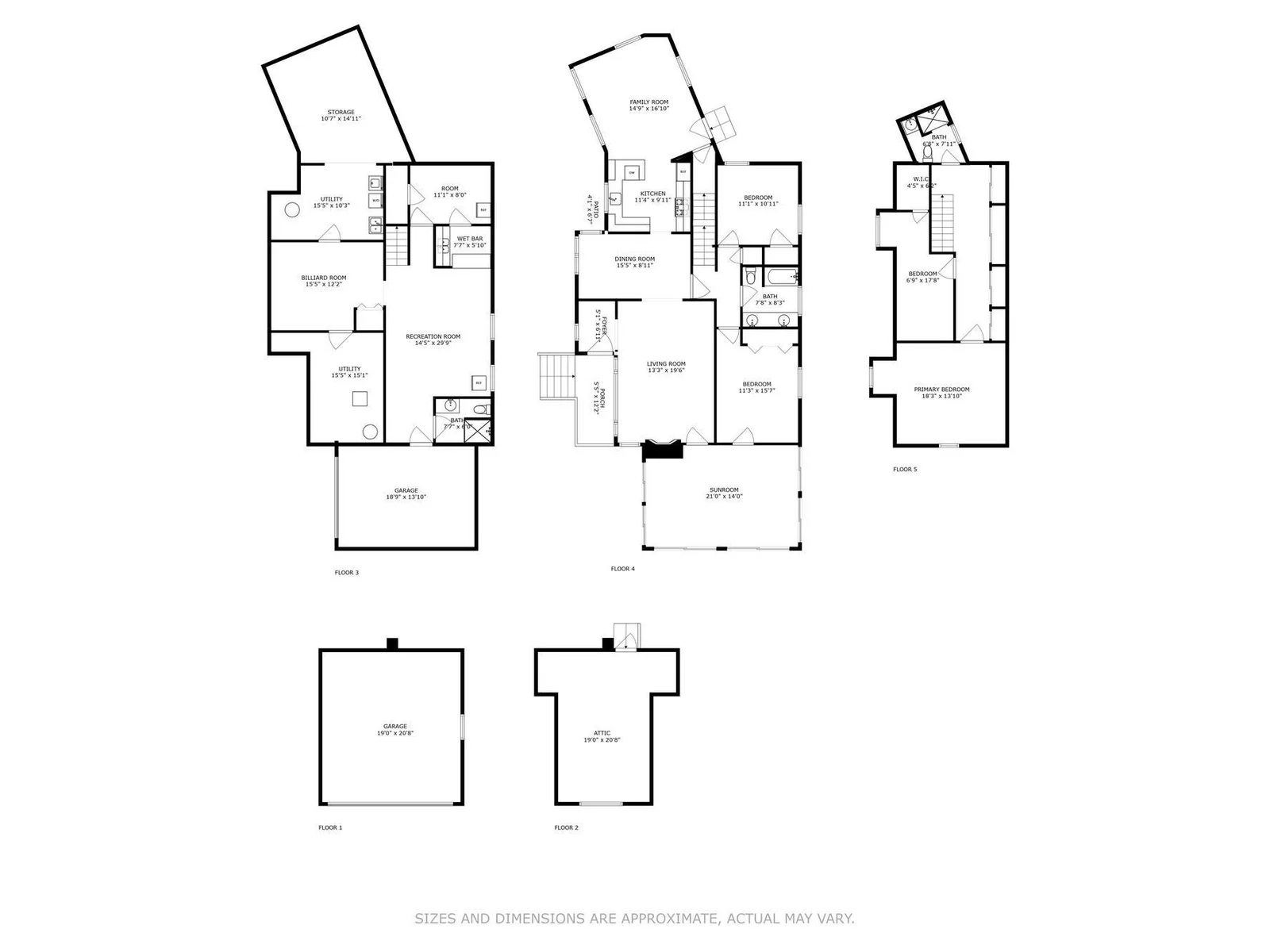 4837 Diane Drive FloorPlans