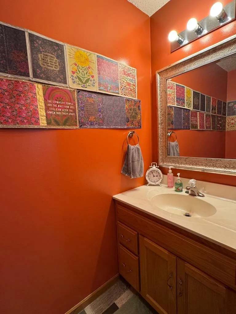 Main floor half bath
