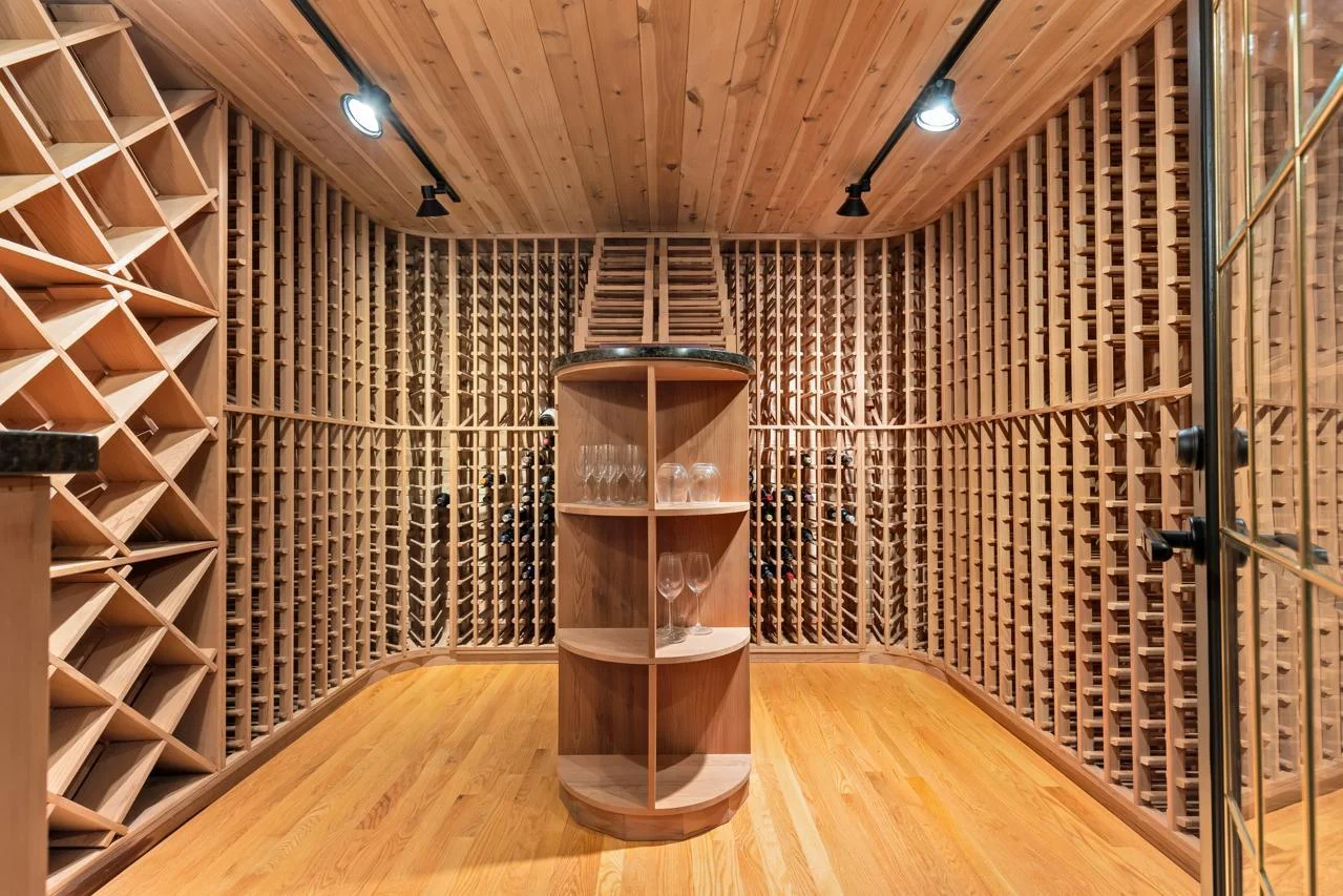 Custom wine cellar
