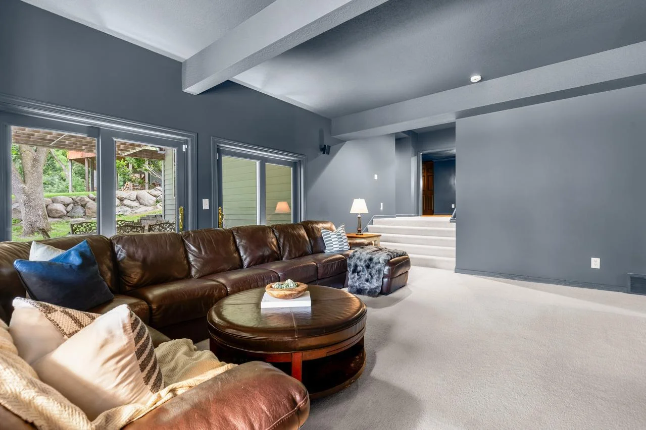 Recently painted for a fresh, modern feel.