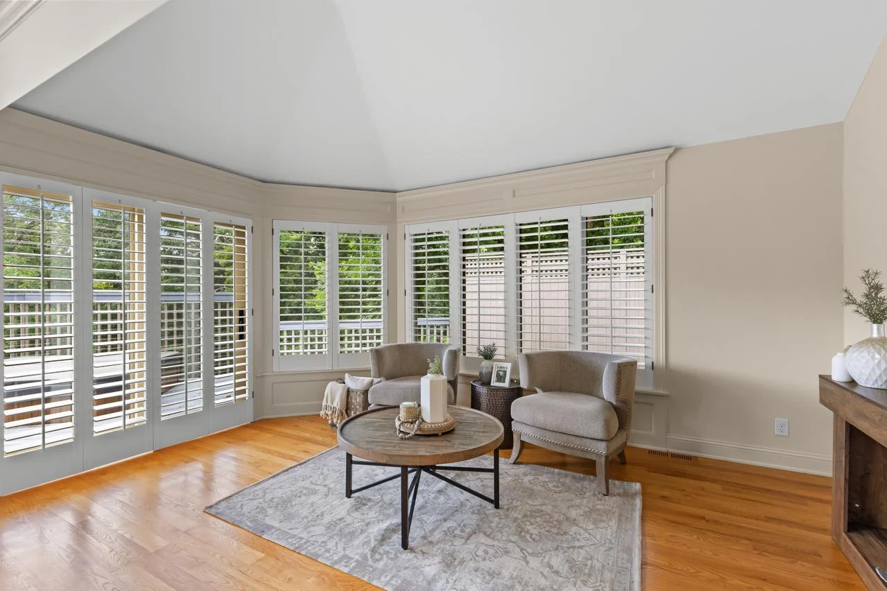Natural light illuminates the space.