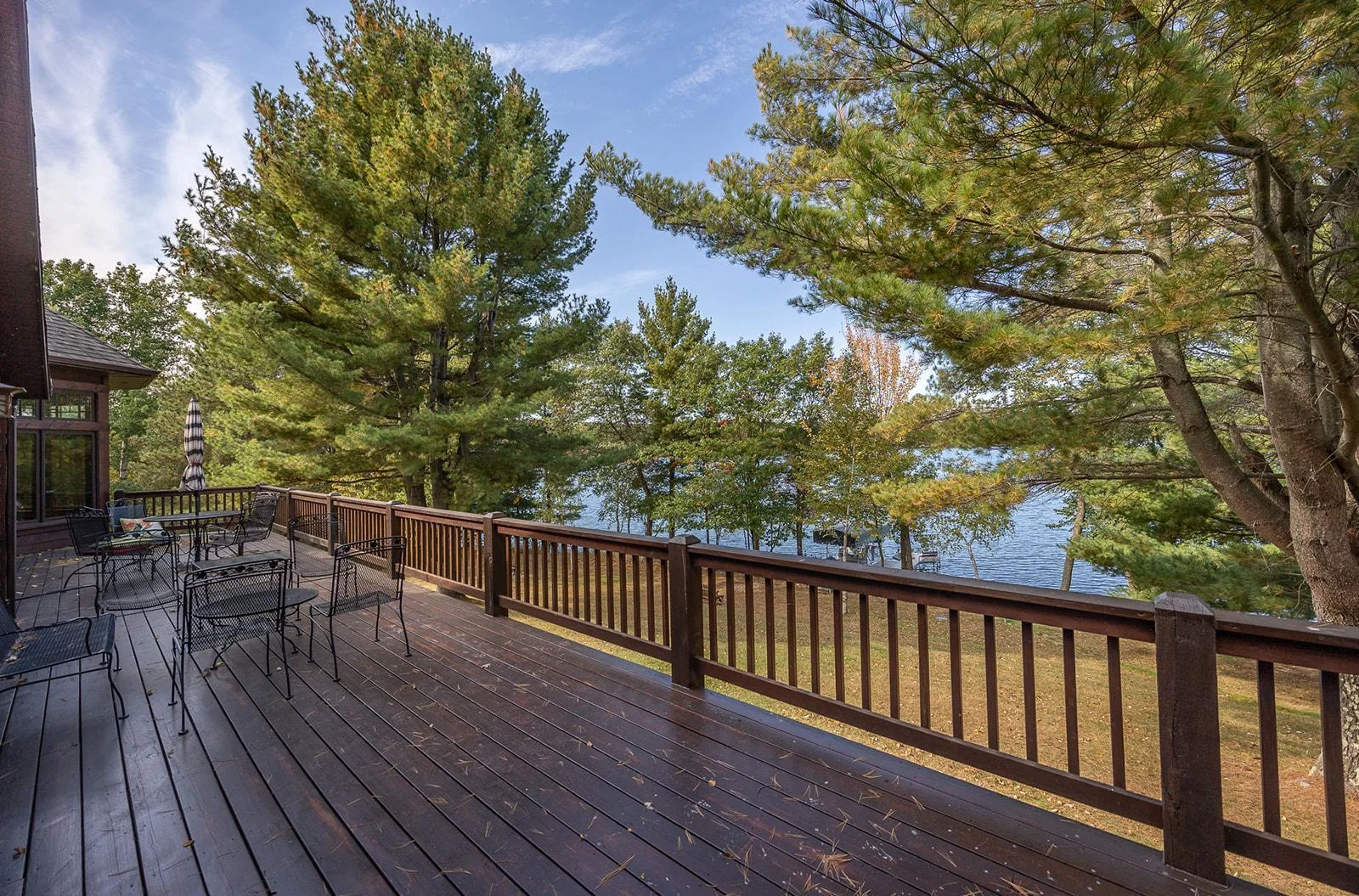 Views from deck