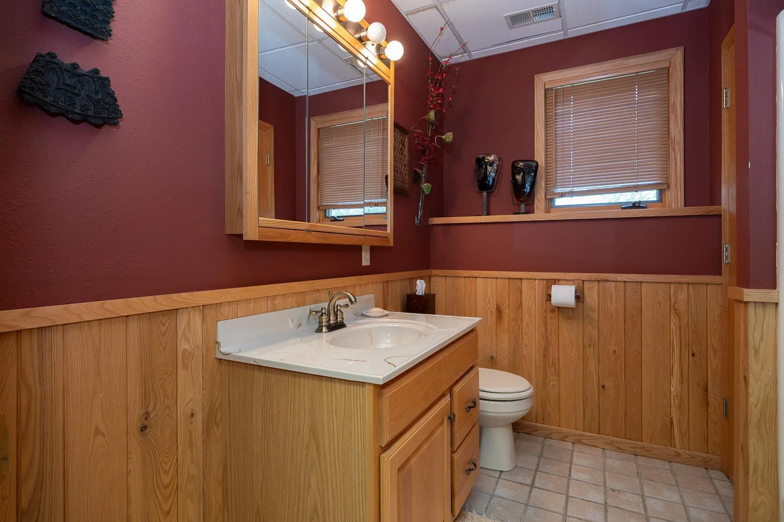 Lower level bathroom